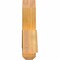 Ekena Millwork Eugene Rough Sawn Timber Gable Bracket, Western Red Cedar, 36"W x 15"H x 4"D x 6"F, 10/12 Pitch GBW036X15X0406EUG00RWR - alternate 2